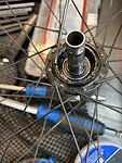 Broken axel parts