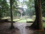 Remains of a Mayan temple