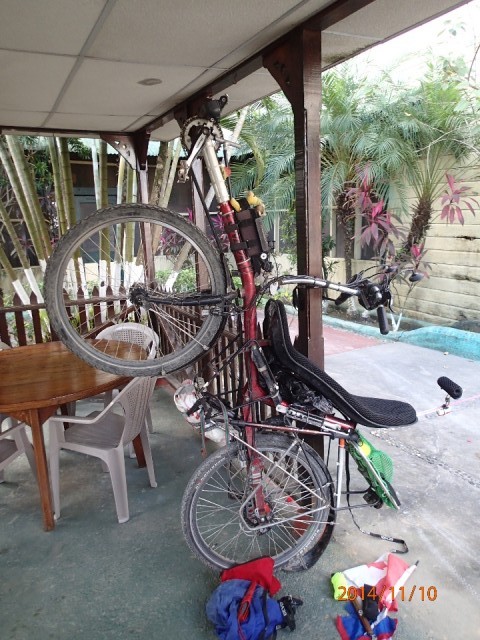 Bicycle stand for some minor repairs and adjustments