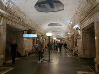 De metro van Moskou is een groot museum