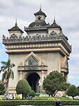 Arc de troimphe in Laos