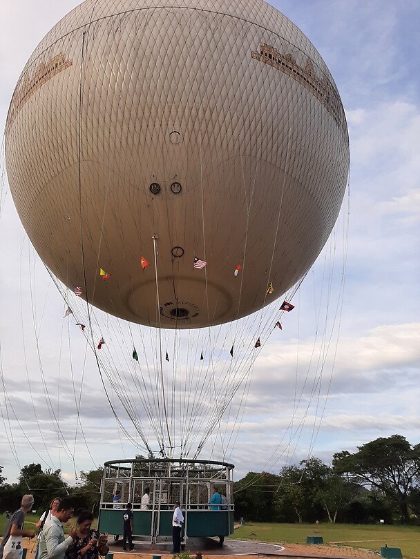 Lucht balloon, 10 minuutjes omhoog