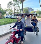 Tuktuk naar de tempels