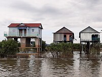 Huizen op palen