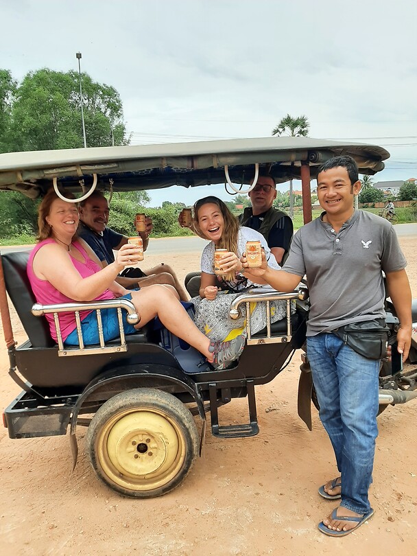 Gezellige tuktuk