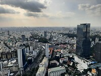 Uitzicht vanaf Fincial building 49ste verdieping