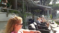 Uitzicht bij cosy beach