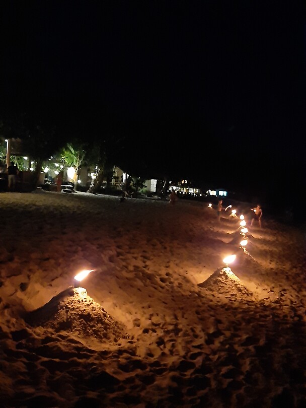 Atmosphere on the beach