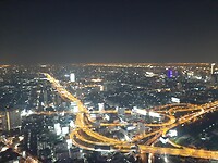 Baiyoke sky hotel view