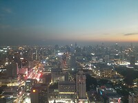 Baiyoke sky hotel view