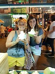 Cocos ice with Mor in Khoasan road