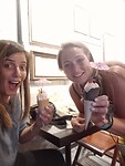 China town, ice cream whit Mor and Mariam