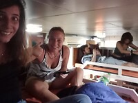 On the night boat, bye bye Koh Tao