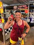 Local drink on fruit Market, salted and sour