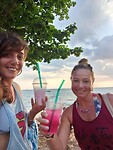 Sunset cocktail