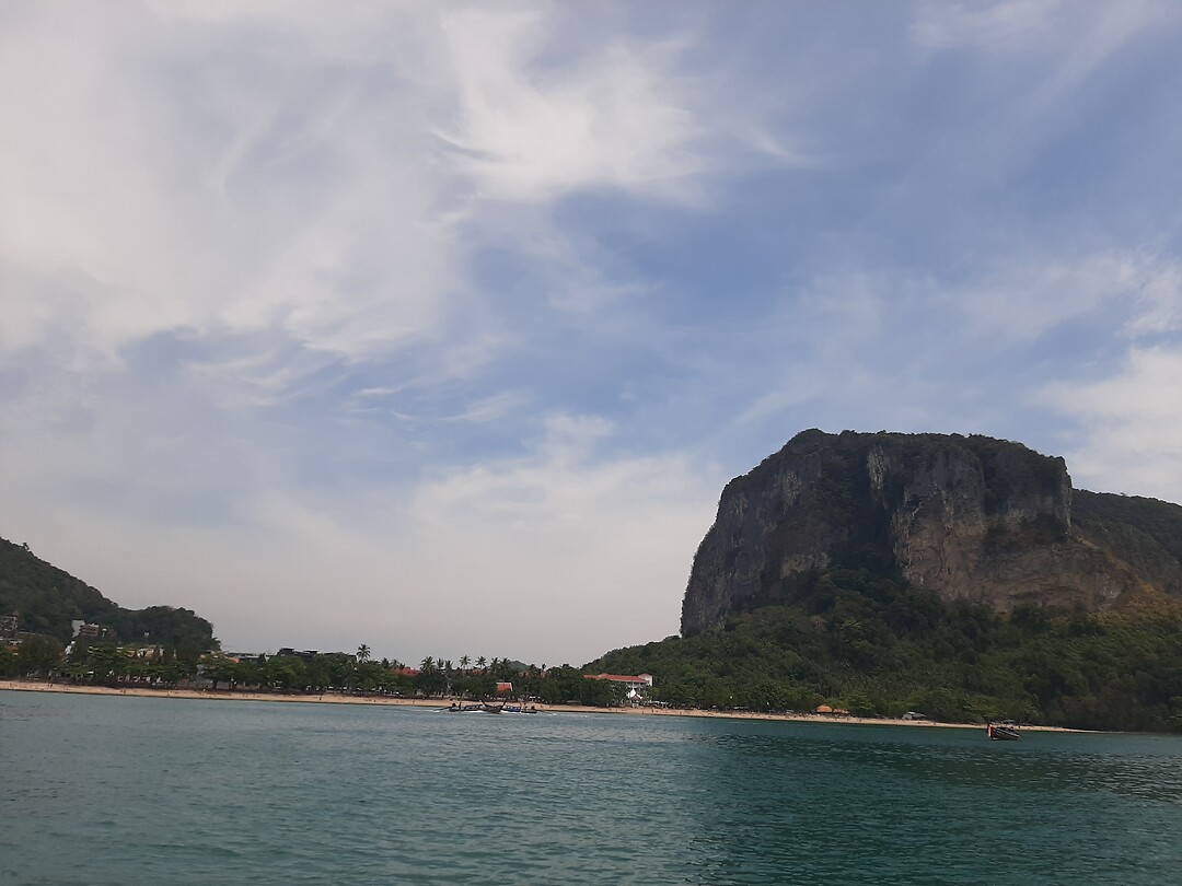 Around railey beach