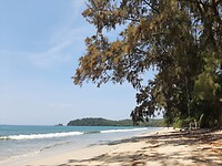 On the beach