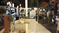 Nusa Lemborgan, last evening by hostel