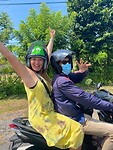 Excursion on scooter