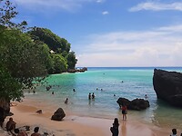 Excursion; padang padang beach