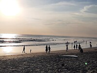 Sunset before silence day at my surf beach