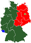 Duitsland in kaart
