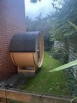 Sauna in den hof.
