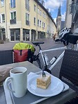 Koffie en appeltaartje