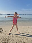 Dansen op het strand