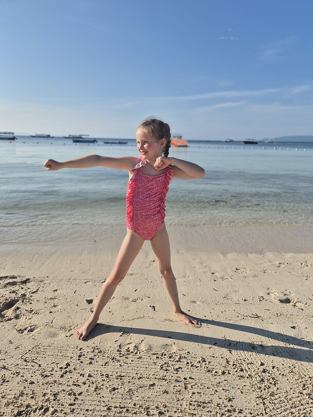 Dansen op het strand