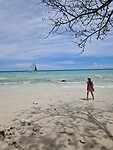 Volgende halte was Diniwid beach