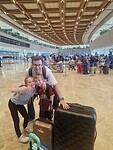 Nu zijn we op de vlieghaven in Manila op weg naar Taipei