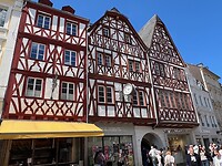 Huizen in Trier.