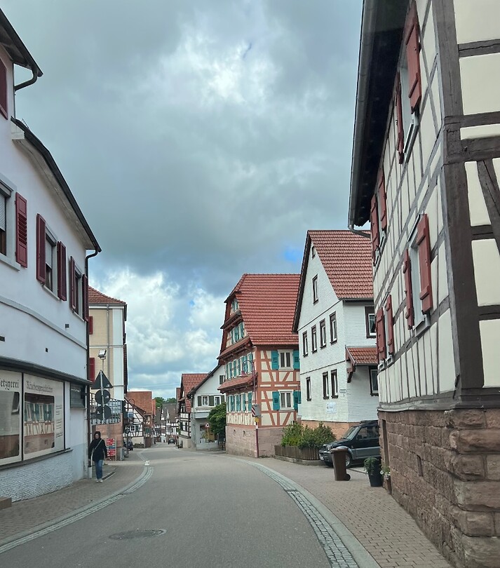 Vakwerkhuizen.