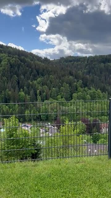 Uitzicht vanuit ons appartement.