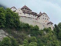 Het kasteel van Vaduz.