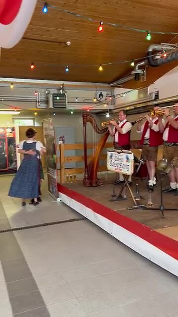 Optreden in Kirchberg.