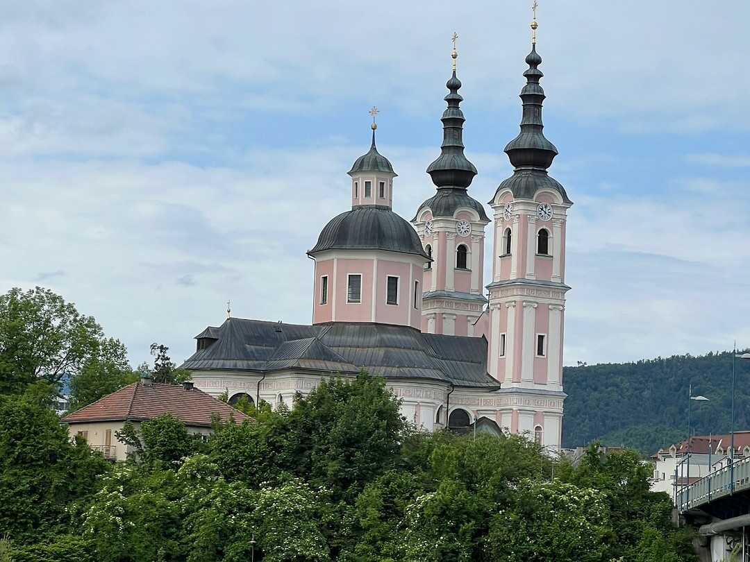 Kerk in Villach.
