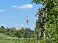 Onderweg.