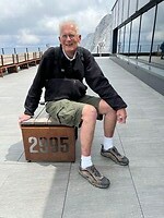 Zo hoog zaten wij, 2995 meter.