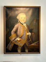 Schilderij van Mozart