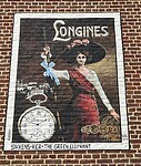 Reclame muurschildering