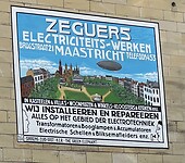 Muurschildering.