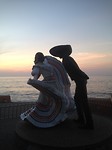 Mexican dance statue