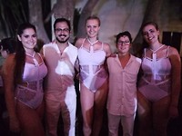 Salsa dancing show