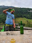Cider einschenken