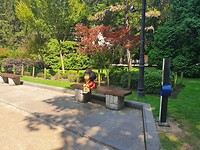 Mafalda-Statue im Park