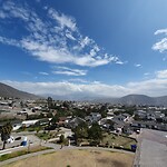 Aussicht vom Denkmal am Mitad Del Mundo
