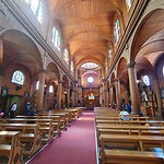 Das Innere der Holzkirche