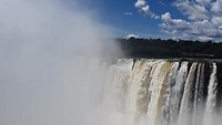 Das Highlight der Iguazu Wasserfälle: Garganta del Diablo (die Kehle des Teufels)